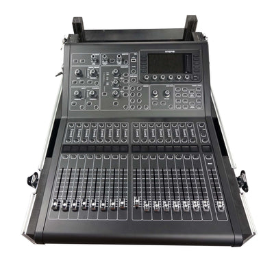 ProX ATA Digital Audio Mixer Flight Case for Midas M32R Console with Doghouse Compartment and Caster Wheels