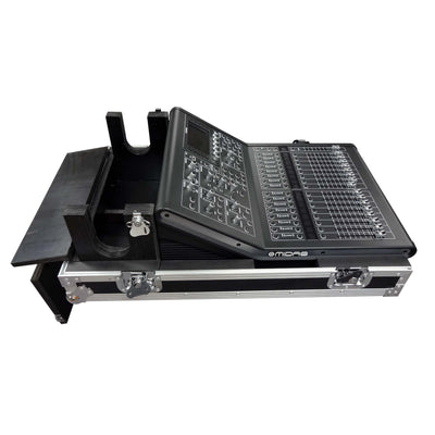 ProX ATA Digital Audio Mixer Flight Case for Midas M32R Console with Doghouse Compartment and Caster Wheels