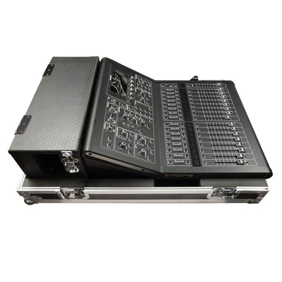 ProX ATA Digital Audio Mixer Flight Case for Midas M32R Console with Doghouse Compartment and Caster Wheels