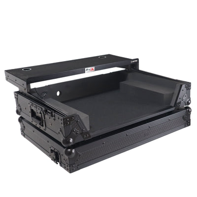 ProX ATA Flight Style Road Case For Mixon 8 Pro with Laptop Shelf and LED Black Finish