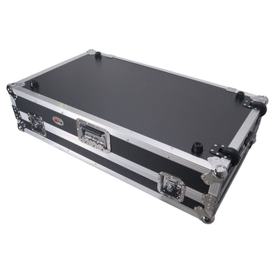 ProX ATA Flight Style Road Case For Pioneer Opus Quad DJ Controller with 1U Rack Space and Wheels