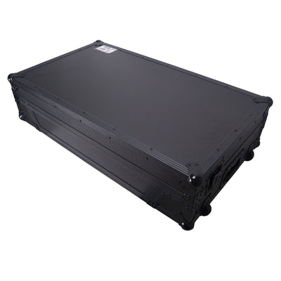 ProX ATA Flight Style Road Case For Pioneer Opus Quad DJ Controller with 1U Rack Space and Wheels - Black Finish