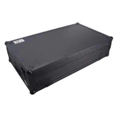 ProX ATA Flight Style Road Case For Pioneer Opus Quad DJ Controller with 1U Rack Space and Wheels - Black Finish