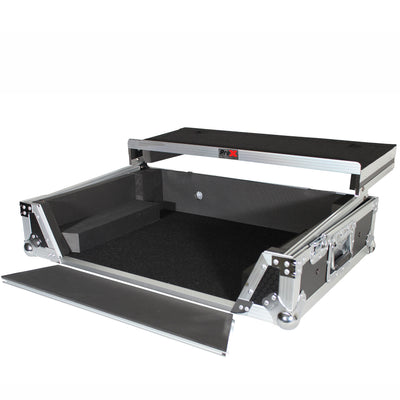 ProX ATA Flight Case For Denon PRIME 2 DJ Controller with Laptop Shelf