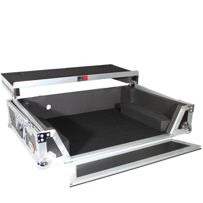 ProX ATA Flight Case For Denon PRIME 2 DJ Controller with Laptop Shelf