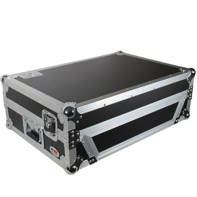 ProX ATA Flight Case For Denon PRIME 2 DJ Controller with Laptop Shelf