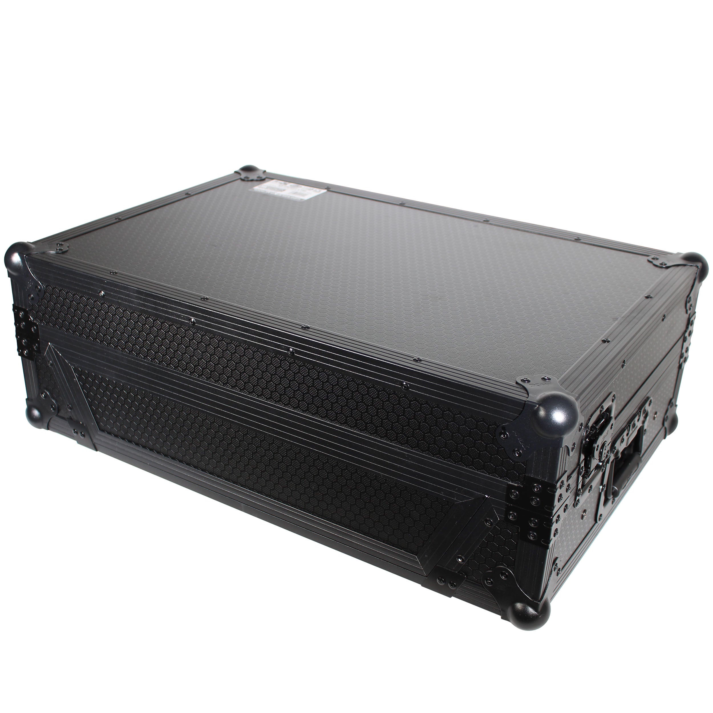 ProX ATA Flight Case For Denon PRIME 2 DJ Controller with Laptop Shelf 1U Rack Space - Black