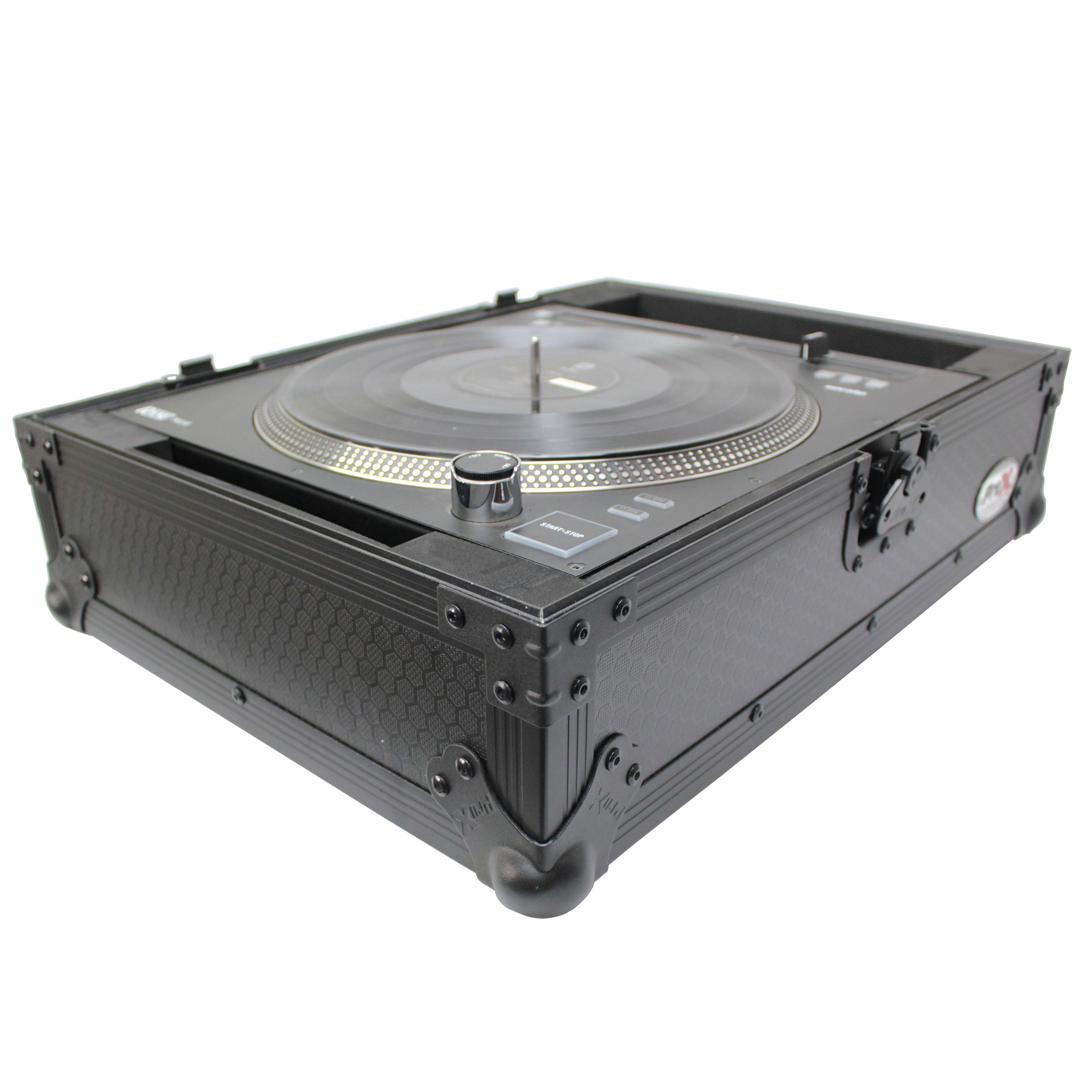 ProX Flight Case for Rane 12 Motorized DJ Control System | Black on Black