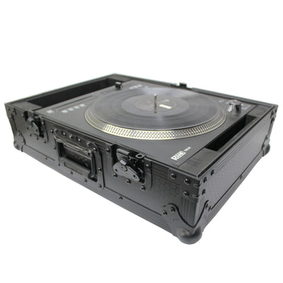ProX Flight Case for Rane 12 Motorized DJ Control System | Black on Black