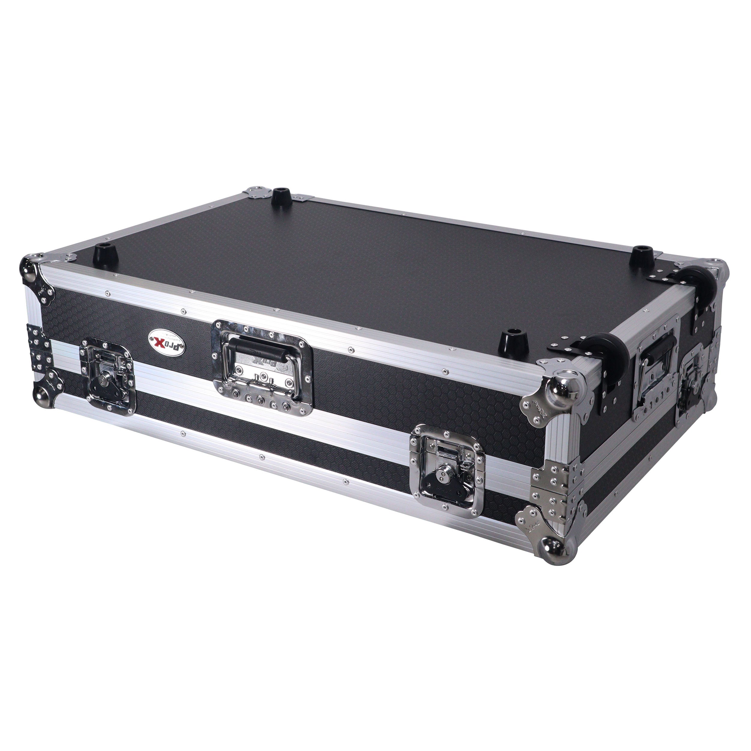 ProX ATA Flight Style Road Case For RANE Four or RANE Performer DJ Controller with 1U Rack Space and Wheels