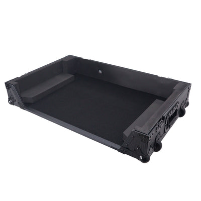ProX ATA Flight Style Road Case For RANE Four or RANE Performer DJ Controller with 1U Rack Space and Wheels - Black Finish