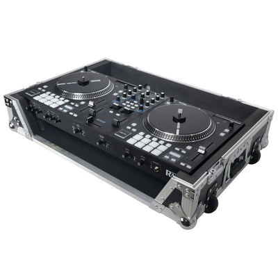 ProX Flight Case For RANE ONE DJ Controller with 1U Rack and Wheels