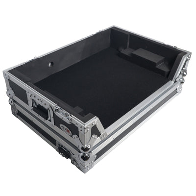 ProX Flight Case For RANE ONE DJ Controller with 1U Rack and Wheels