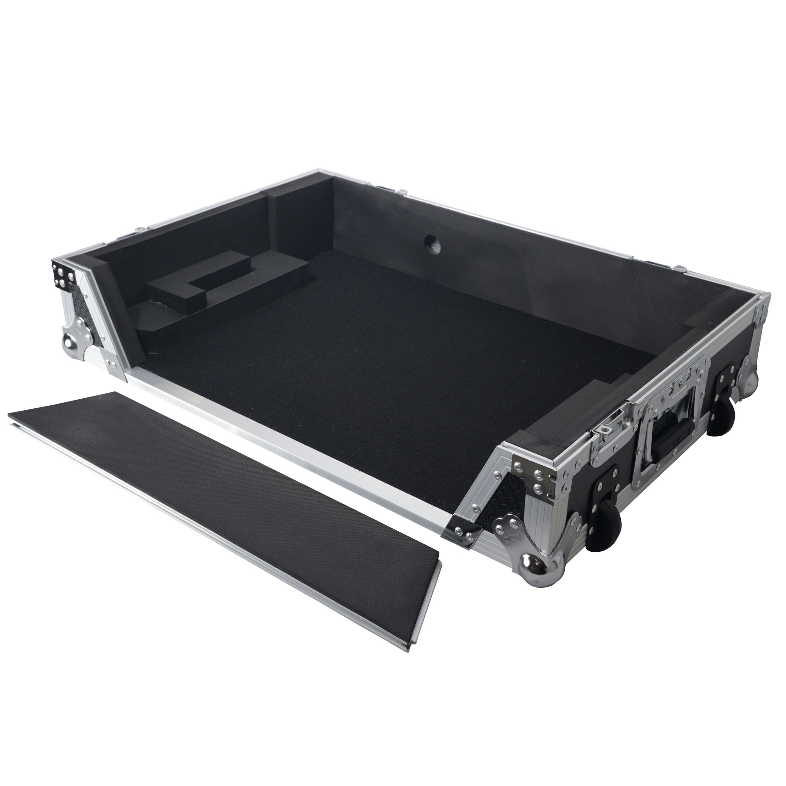 ProX Flight Case For RANE ONE DJ Controller with 1U Rack and Wheels