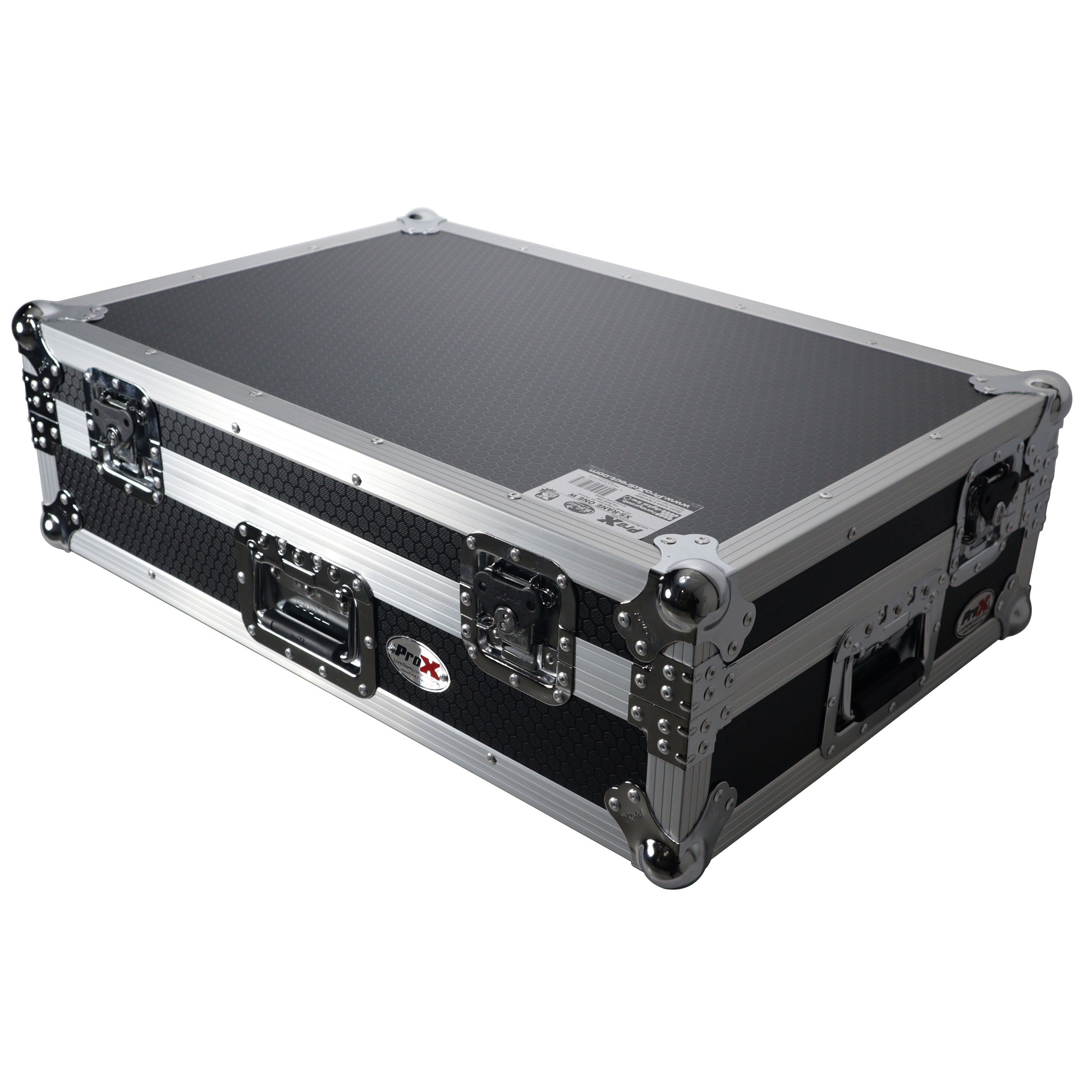 ProX Flight Case For RANE ONE DJ Controller with 1U Rack and Wheels