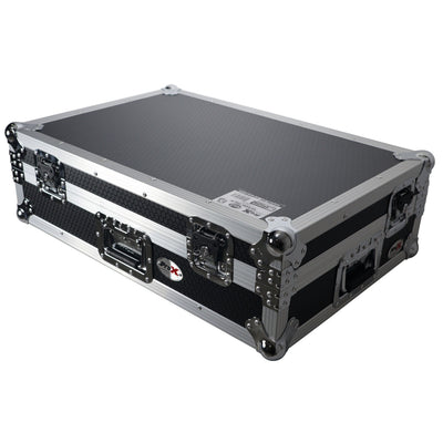ProX Flight Case For RANE ONE DJ Controller with 1U Rack and Wheels