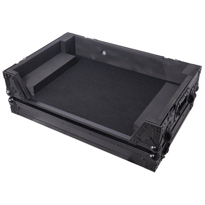ProX Flight Case For RANE SYSTEM ONE Dj Controller Wheels Black on Black 1U