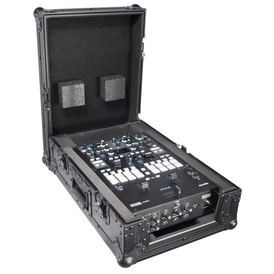 ProX Flight Case for Rane Seventy-Two 72 and Rane Seventy DJ Mixer | Black on Black