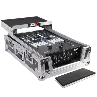 ProX 11" DJ Mixer Road Case W/Laptop Shelf for Rane Seventy-Two 72 and Rane Seventy