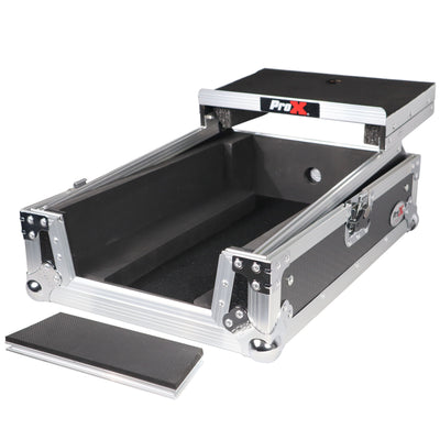 ProX 11" DJ Mixer Road Case W/Laptop Shelf for Rane Seventy-Two 72 and Rane Seventy