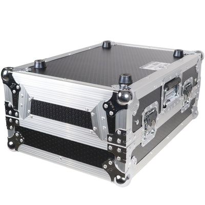 ProX 11" DJ Mixer Road Case W/Laptop Shelf for Rane Seventy-Two 72 and Rane Seventy
