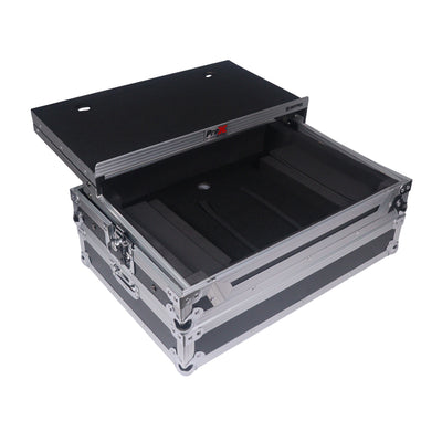 ProX ATA Flight Style Road Case For Denon SC Live 4 Controller with Laptop Shelf 1U Rack Space