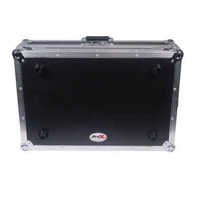 ProX ATA Flight Style Road Case For Denon SC Live 4 Controller with Laptop Shelf 1U Rack Space