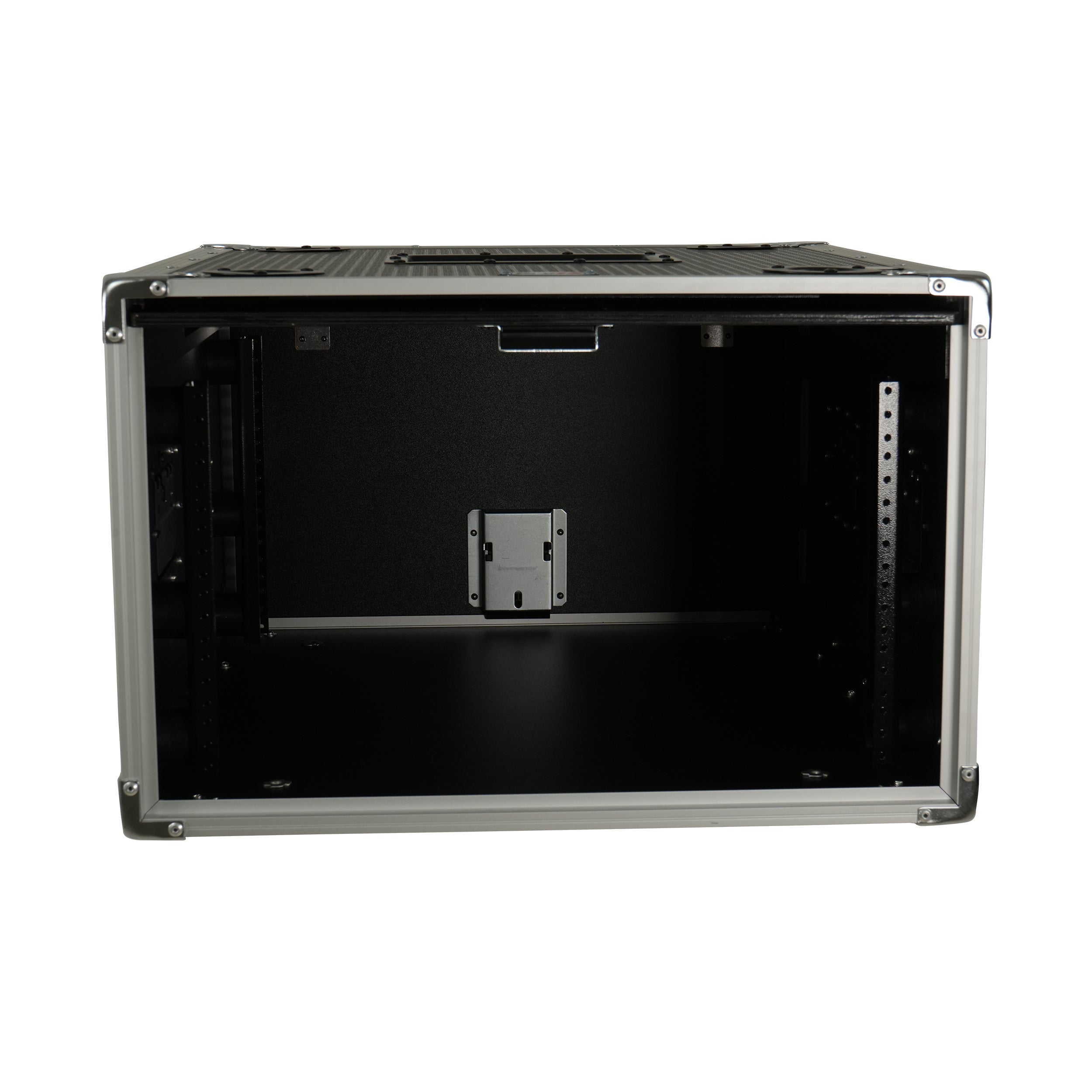 ProX 6U Vertical Shockmount Rack Case 20" Depth with Dual Top Sliding Slam Doors