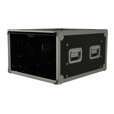 ProX 6U Vertical Shockmount Rack Case 20" Depth with Dual Top Sliding Slam Doors