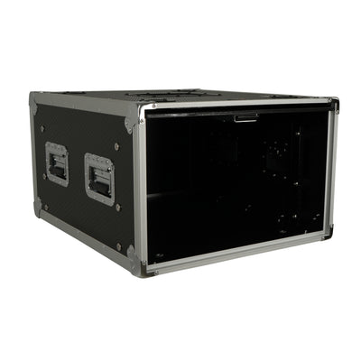 ProX 6U Vertical Shockmount Rack Case 20" Depth with Dual Top Sliding Slam Doors