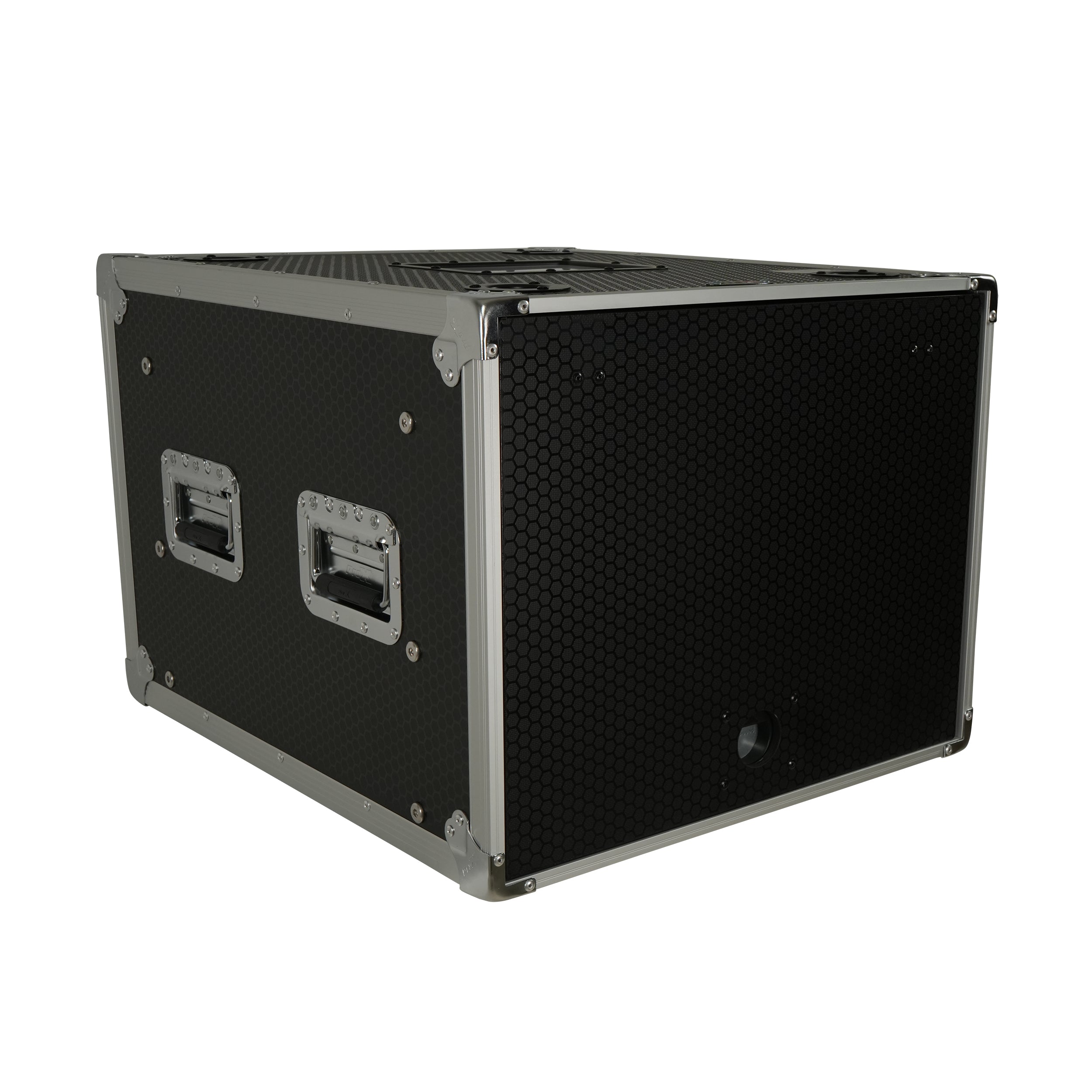 ProX 8U Vertical Shockmount Rack Case 20" Depth with Dual Top Sliding Slam Doors