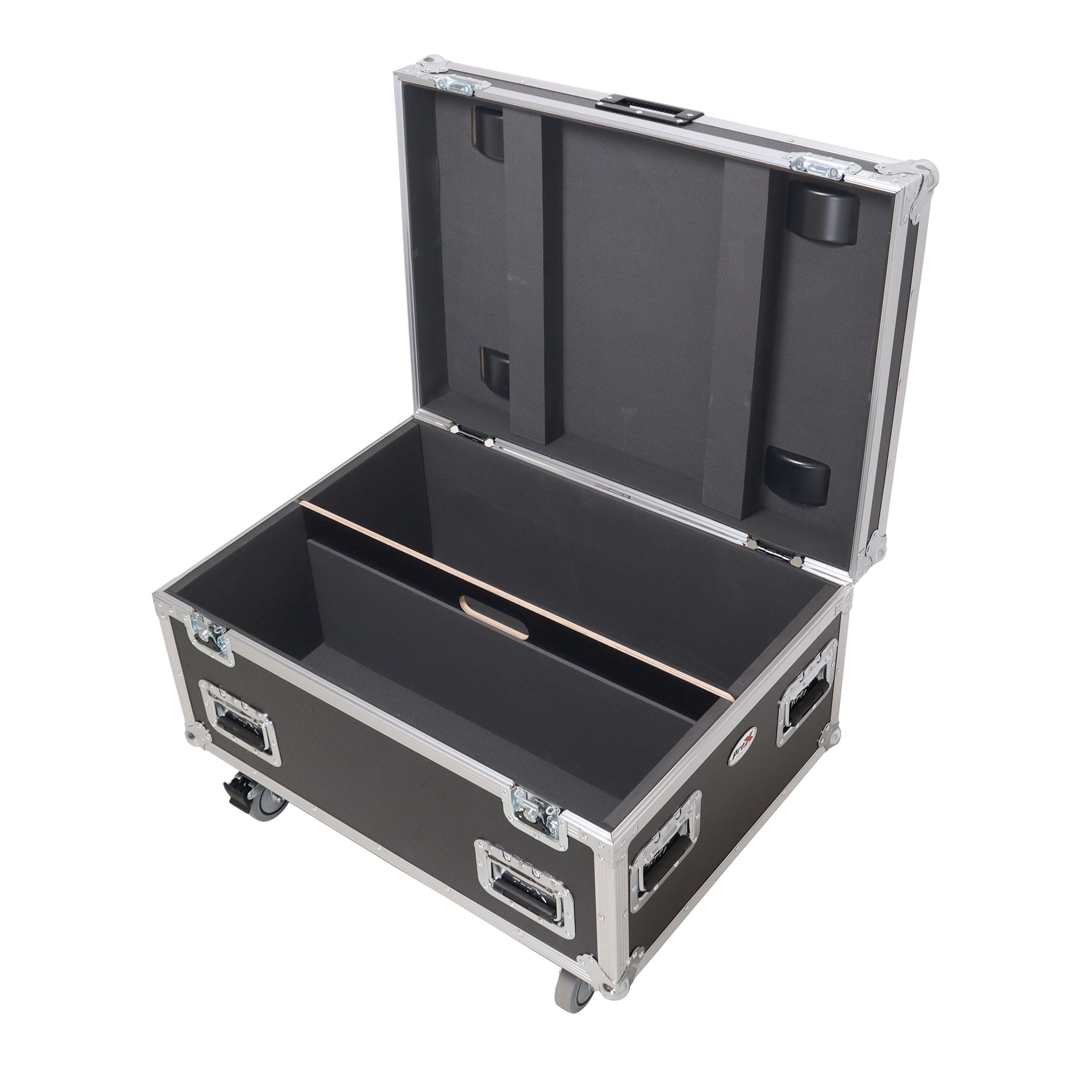 ProX Universal ATA Dual Speaker Flight Case for 2x RCF NXL14 and similar sizes 12" H x 10" D x 30" W