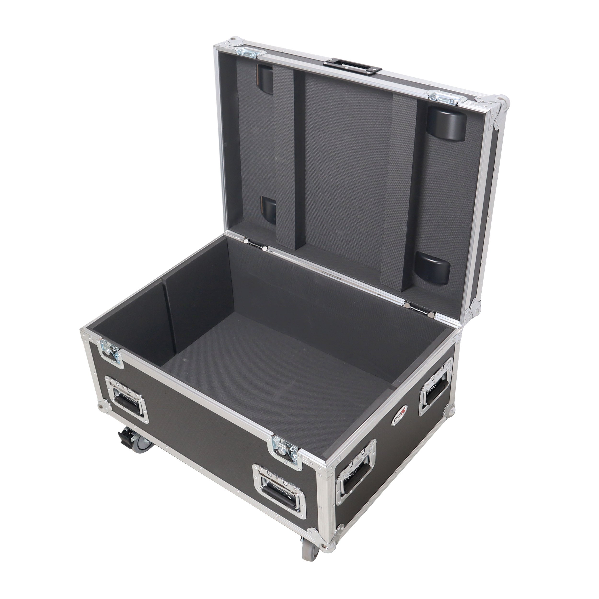 ProX Universal ATA Dual Speaker Flight Case for 2x RCF NXL14 and similar sizes 12" H x 10" D x 30" W
