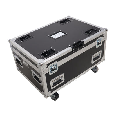 ProX Universal ATA Dual Speaker Flight Case for 2x RCF NXL14 and similar sizes 12" H x 10" D x 30" W
