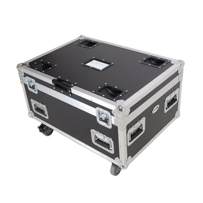 ProX Universal ATA Dual Speaker Flight Case for 2x RCF NXL14 and similar sizes 12" H x 10" D x 30" W