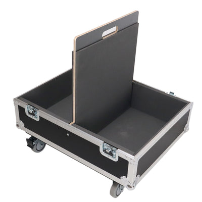 ProX Universal Dual Speaker Flight Case Fits (2) 25x20x13 inch - JBL Eon one and simillar