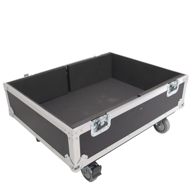 ProX Universal Dual Speaker Flight Case Fits (2) 25x20x13 inch - JBL Eon one and simillar