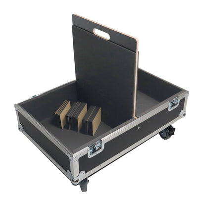 ProX ATA Dual Speaker Flight Case For QSC KC12 Sub 26H x15Wx19L in.