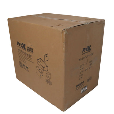 ProX ATA Dual Speaker Flight Case For QSC KC12 Sub 26H x15Wx19L in.