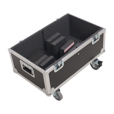 ProX Universal ATA Dual Speaker Flight Case for 2x RCF TTL4 and similar sizes 33"Hx15"Wx12.50"D