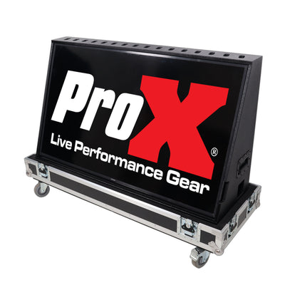 ProX 55" LED Floor Monitor with 4x 4" Wheels