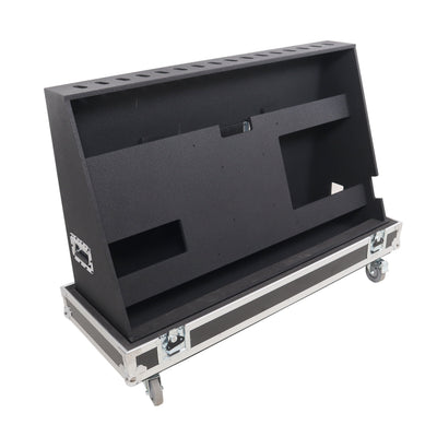 ProX 55" LED Floor Monitor with 4x 4" Wheels