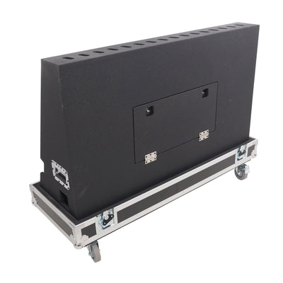 ProX 55" LED Floor Monitor with 4x 4" Wheels