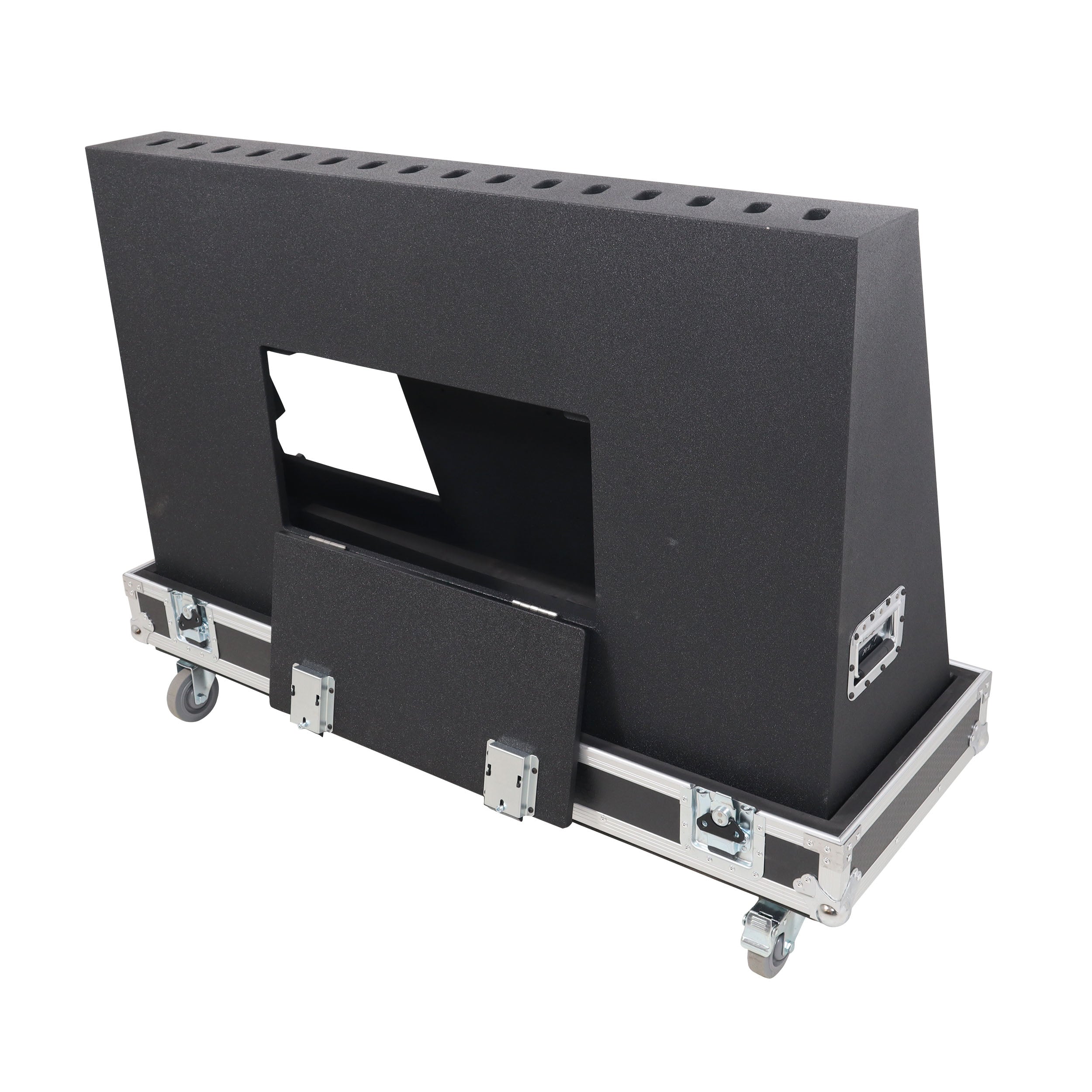 ProX 55" LED Floor Monitor with 4x 4" Wheels