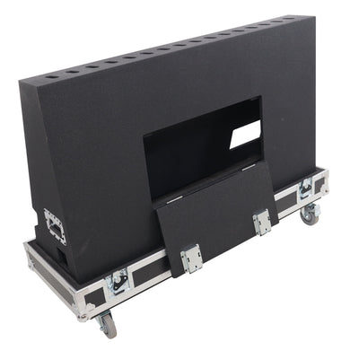 ProX 55" LED Floor Monitor with 4x 4" Wheels