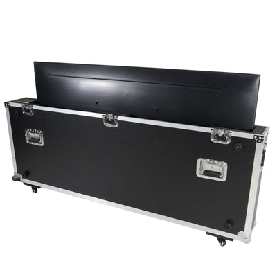 ProX ATA Case For Single 70" to 85" Flatscreen TV Monitor Screen with Top Lid