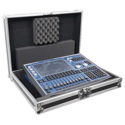 ProX Universal Flight Style Digital Audio Mixer Console Road Case with Foam – Fits up to 18" x 21" Mixers