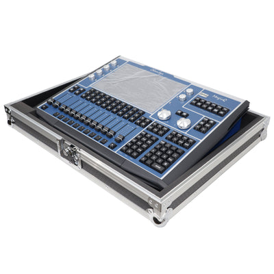 ProX Universal Flight Style Digital Audio Mixer Console Road Case with Foam – Fits up to 18" x 21" Mixers
