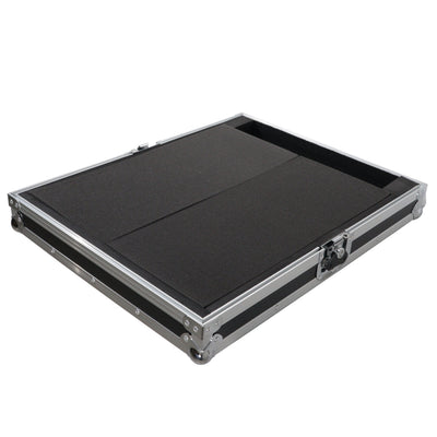ProX Universal Flight Style Digital Audio Mixer Console Road Case with Foam – Fits up to 18" x 21" Mixers