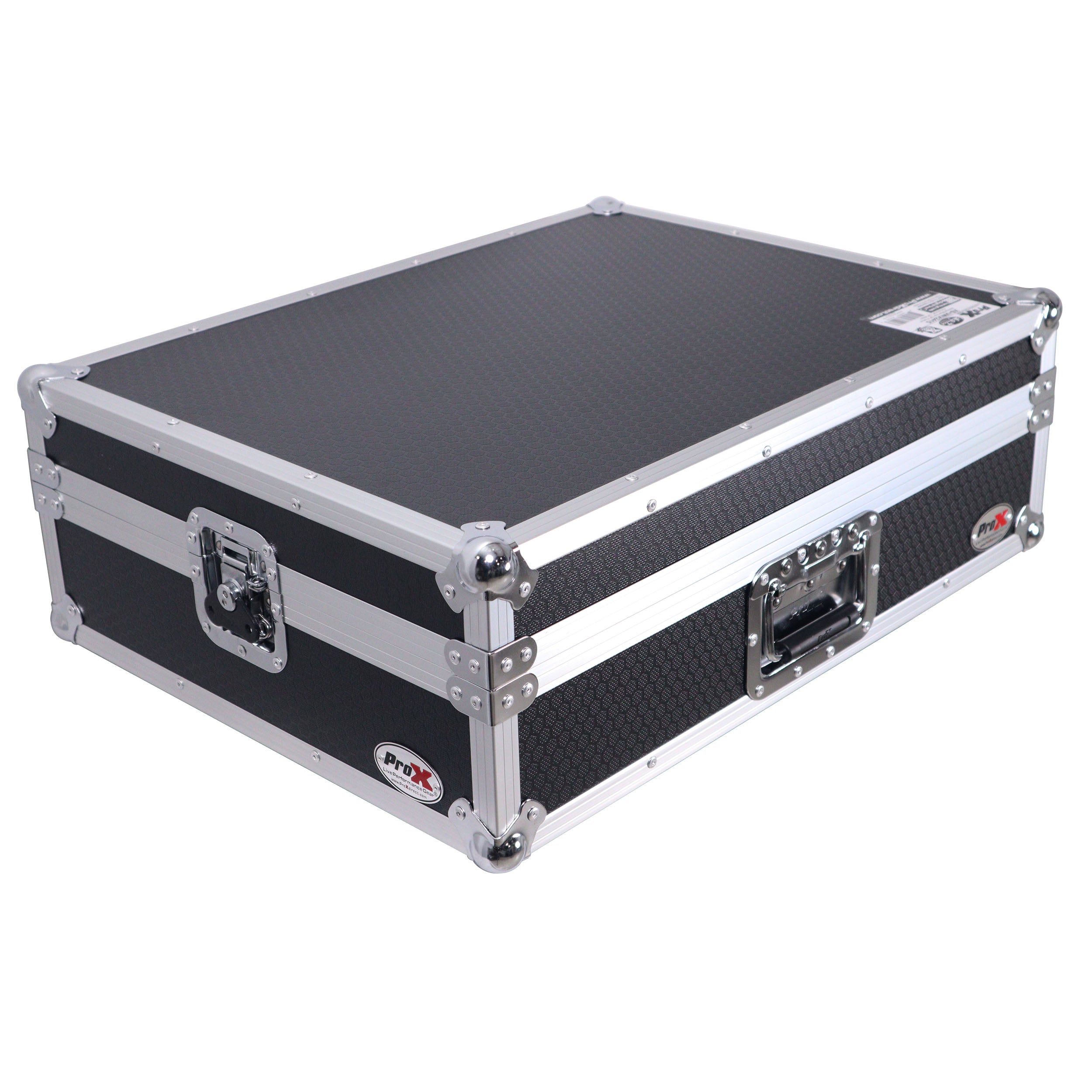 ProX Universal Flight Style Road Case for CHAMSYS QuickQ 20 with Foam Fits up to 24"x15" Mixers